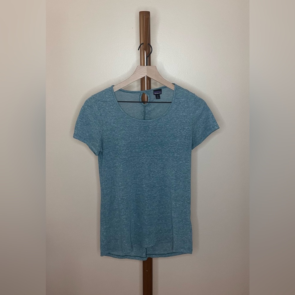 Patagonia Blue Short Sleeve T-Shirt